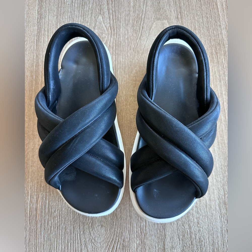 Nike Air Max Isla Platform Sandals Black Women's 10 - Picture 8 of 16